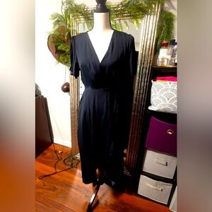 Francesca Boutique Teal Wrap Blouse